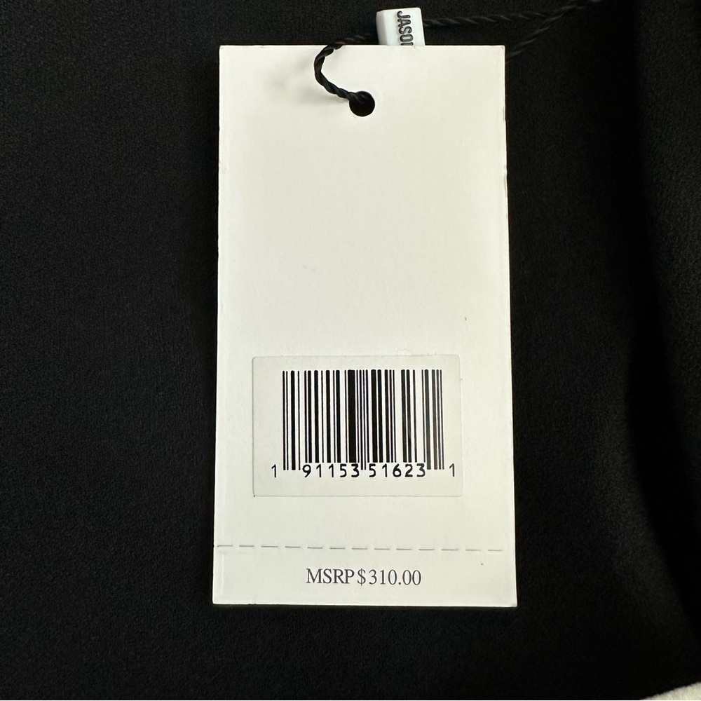 Jason Wu Blazer Womens Size S Black White Waist Tie - Picture 10 of 14